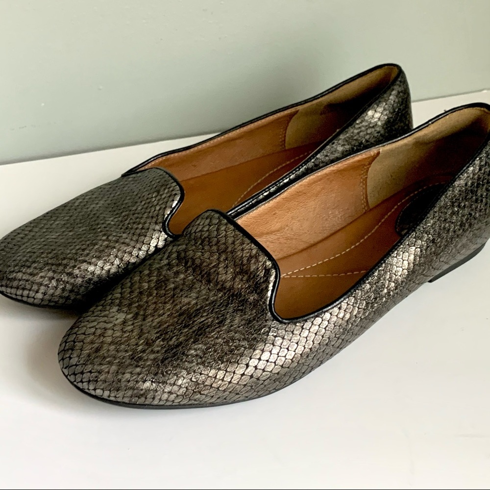 Clarks Artisan Metallic Snake Loafer 9